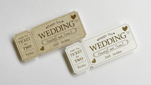 ウェディングチケット