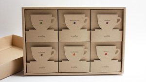 コーヒー豆ギフトのパッケージ